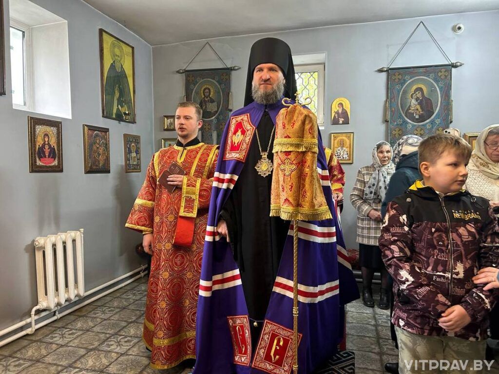 Епископ Евсевий совершил Литургию в храме свщмч. Фаддея, архиеп. Тверского, Витебска