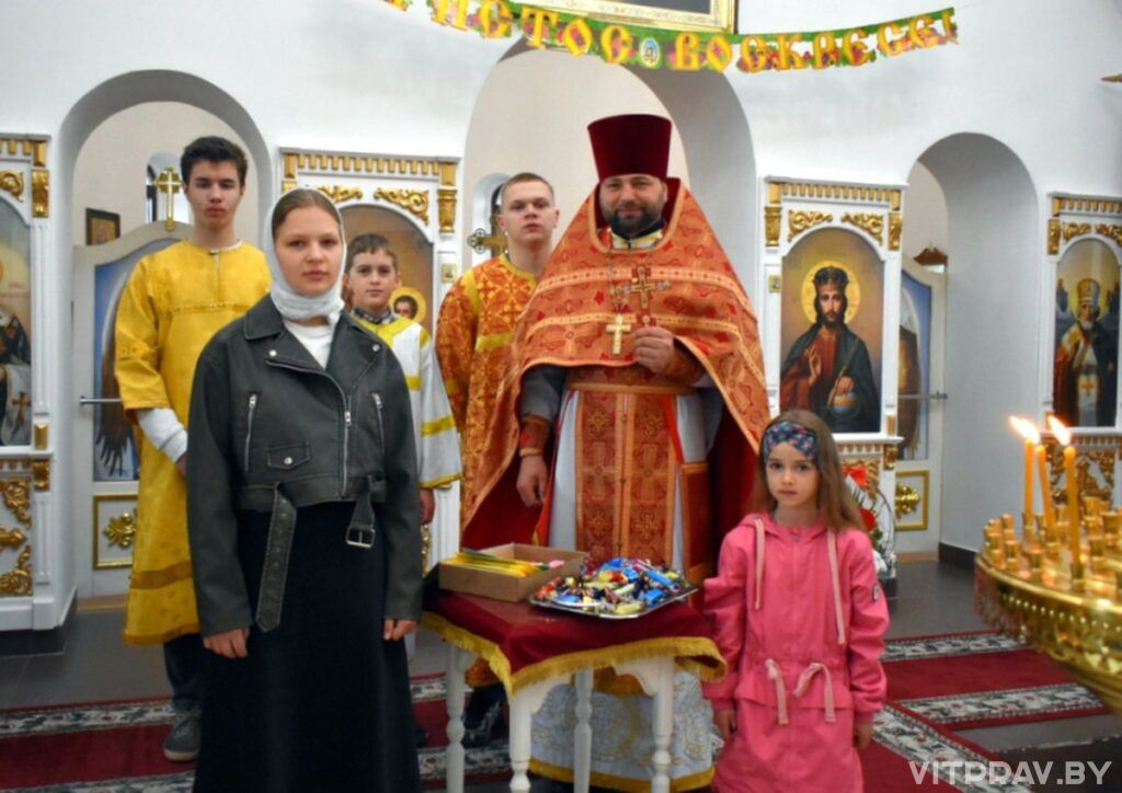 Ежегодная акция в честь Жен-мироносиц была проведена в приходе храма Рождества Христова Лепеля