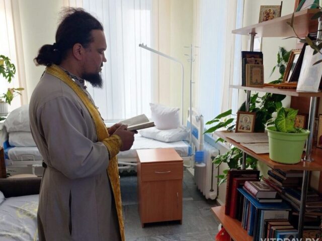 Иерей Николай Скобей посетил хоспис