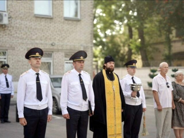 Иерей Георгий Горбунов принял участие в тожественном мероприятии на День образования губернской милиции
