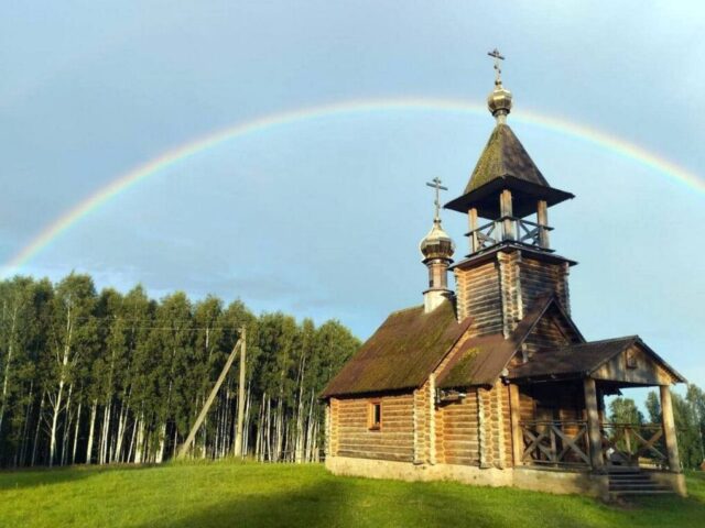 В праздник Преображения Господня в Петро-Павловском храме д. Село