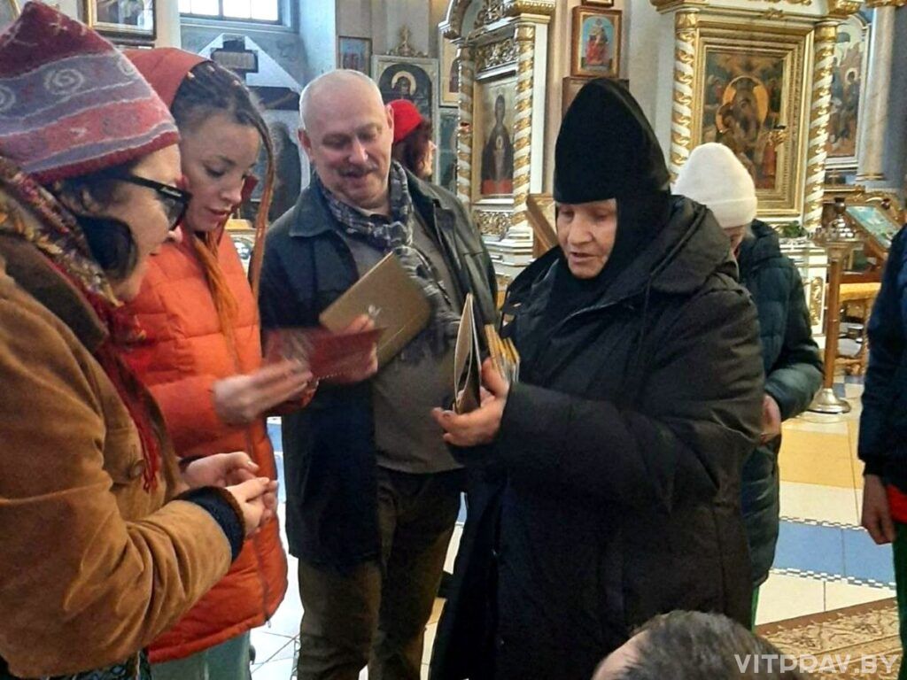 Покровский монастырь Толочина посетили представители МАИ «Аппарэль»
