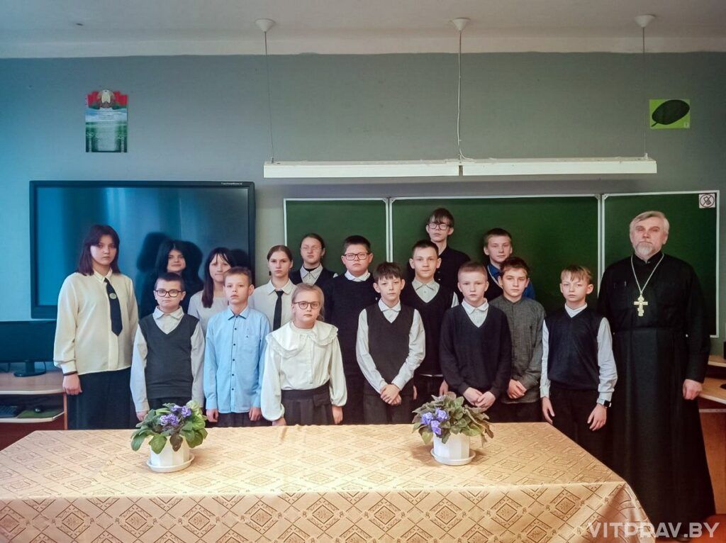 Иерей Сергий Федосеев провел в рамках районных Рождественских чтений урок духовности