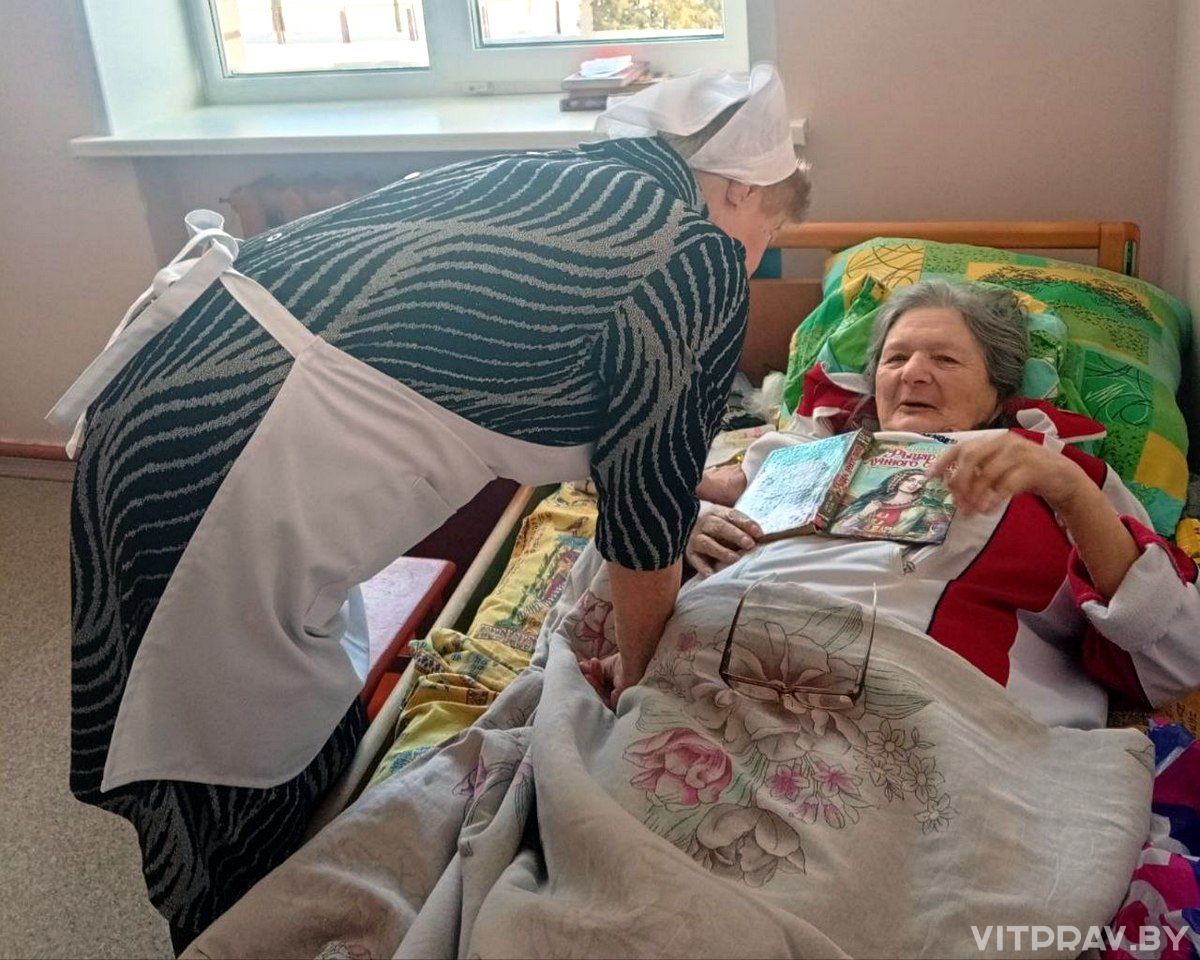 Иерей Сергий Федосеев посетил Новозарянскую больницу сестринского ухода