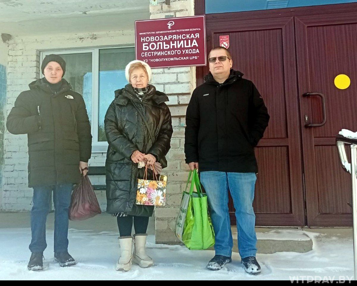 Иерей Сергий Федосеев посетил Новозарянскую больницу сестринского ухода