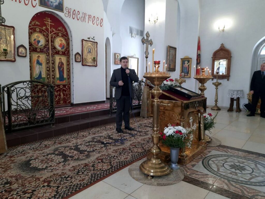 Масленичный концерт прошел в храме святителя Николая Чудотворца Шумилино
