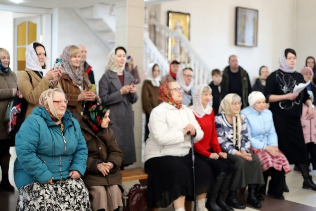 В храме Рождества Христова Лепеля прошел Пасхальный утренник