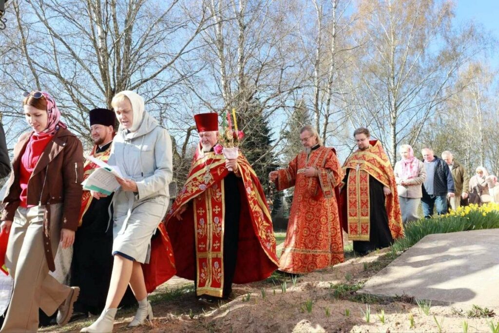 Водосвятный молебен прошел храме святого Архангела Михаила аг. Черея