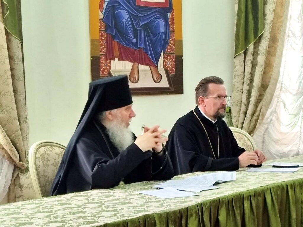 В актовом зале Витебской духовной семинарии прошло собрание духовенства Витебска и Витебского района