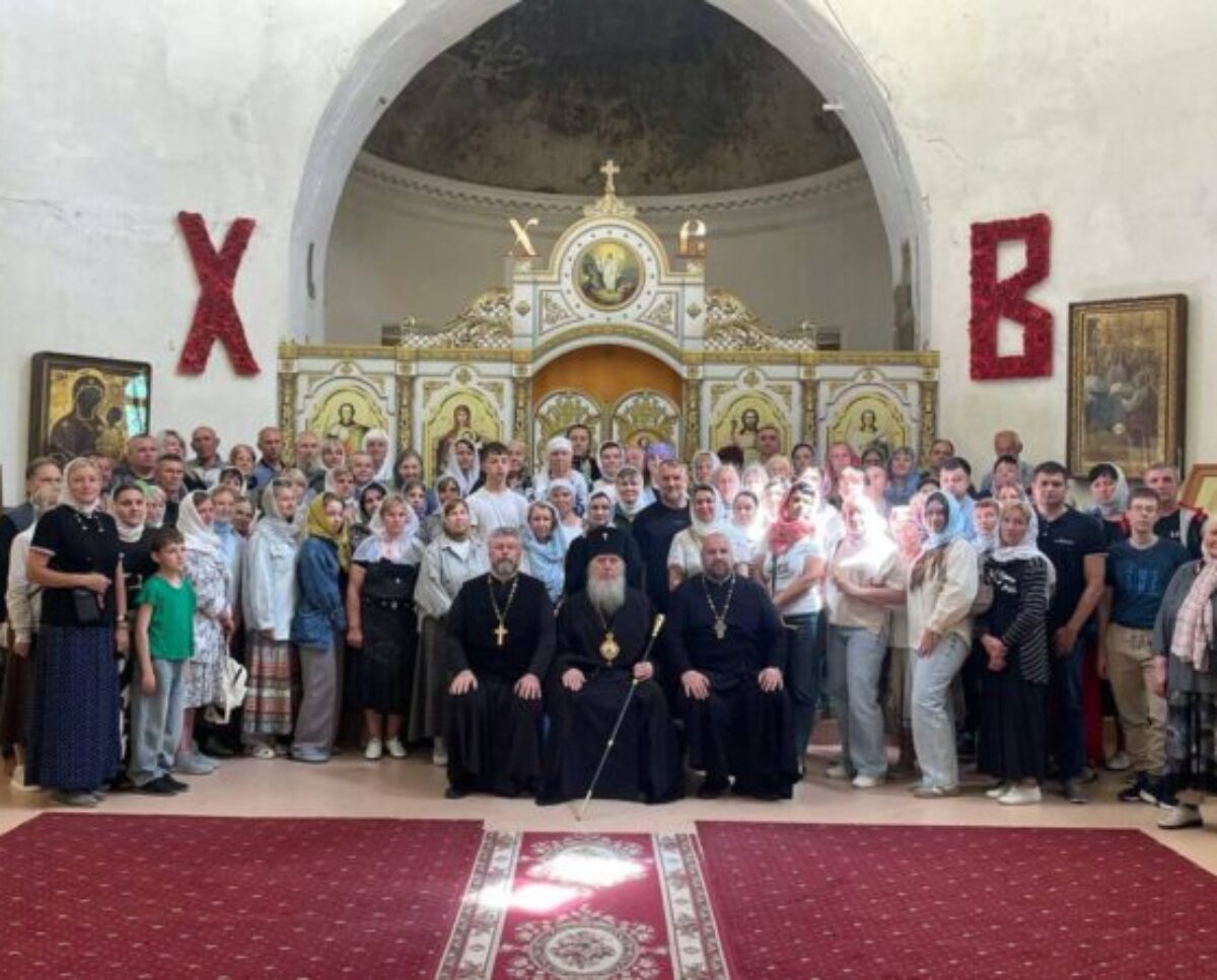 Паломники из Орши посетили храм великомученицы Ирины в Москве