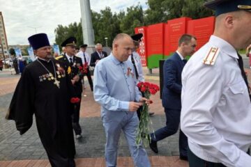 Представители Витебской епархии приняли участие в торжественном митинге в Орше