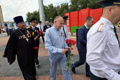 Представители Витебской епархии приняли участие в торжественном митинге в Орше