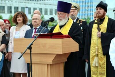 Представители Витебской епархии приняли участие в торжественной церемонии принятия военной присяги студентами ВГМУ