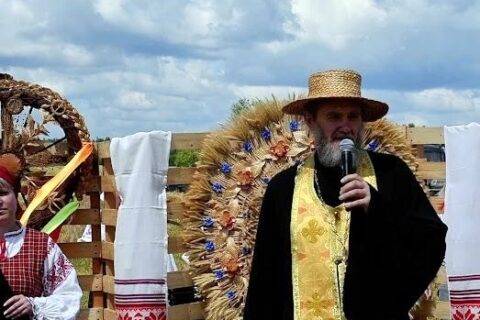 Протоиерей Владимир Догодька принял участие в районном празднике «Зажынкі»