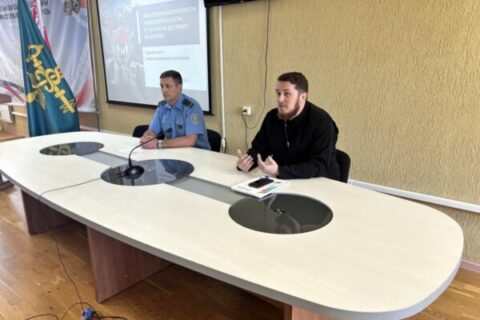 Иерей Георгий Совецкий встретился с работниками Витебской таможни
