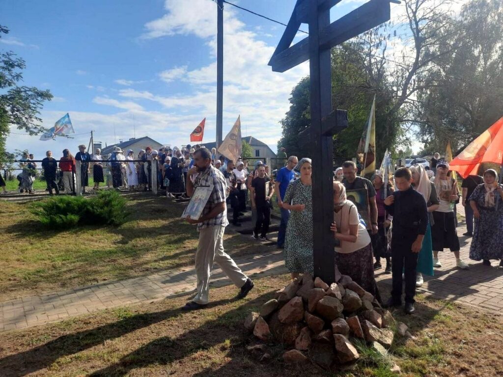 Крестоходцы в очередной раз прошли путь из Толочина в Друцк 