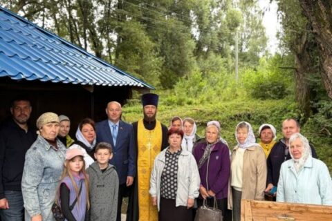 после реконструкции открыли источник, освященный в честь Казанской иконы Божией Матери