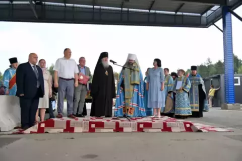 На границе России и Беларуси состоялась встреча ежегодного XXII Международного Одигитриевского крестного хода