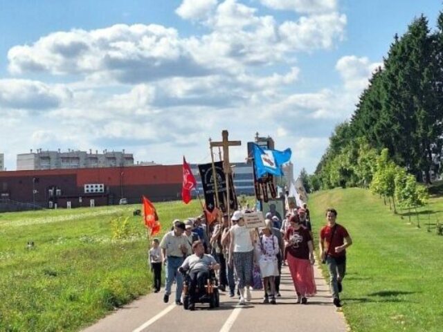 В Витебске стартовал Одигитриевский молодёжный крестный ход Витебск-Смоленск (2026)