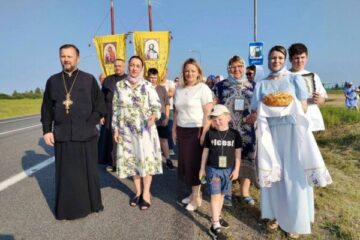 Одигитриевский крестный ход прибыл в Лиозно