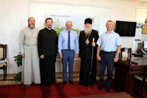 Архиепископ Димитрий встретился с руководителем управления следственного комитета по Витебской области