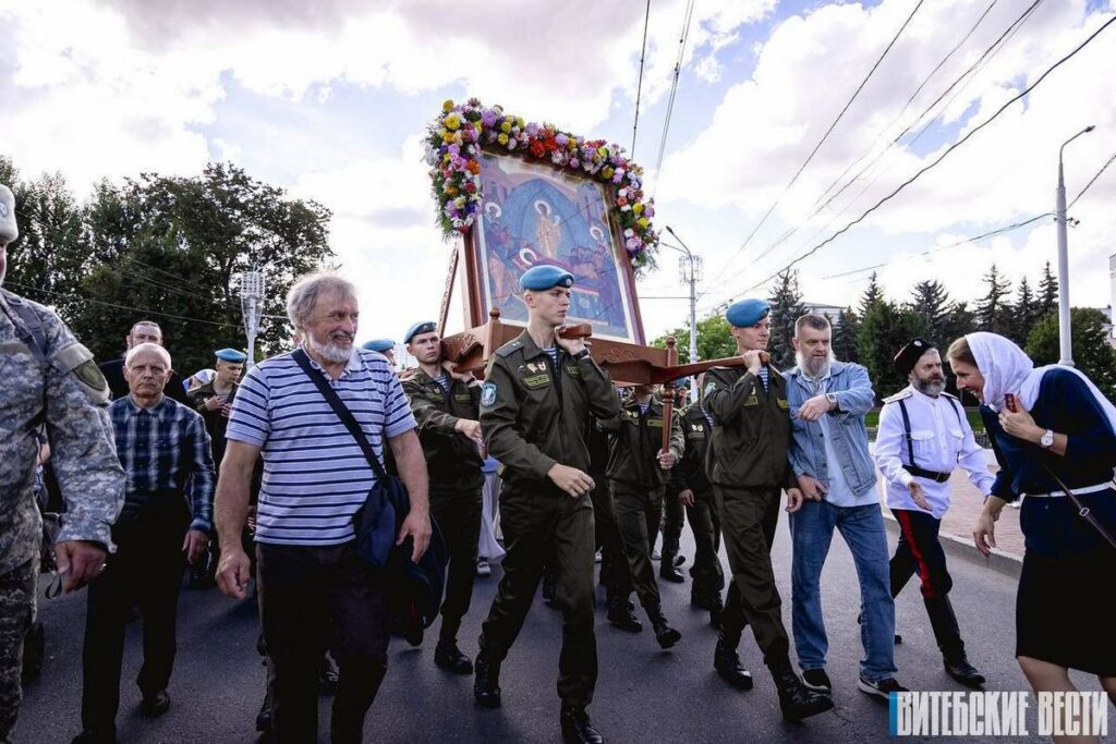 В Витебске прошли торжества в честь праздника Успения Пресвятой Богородицы