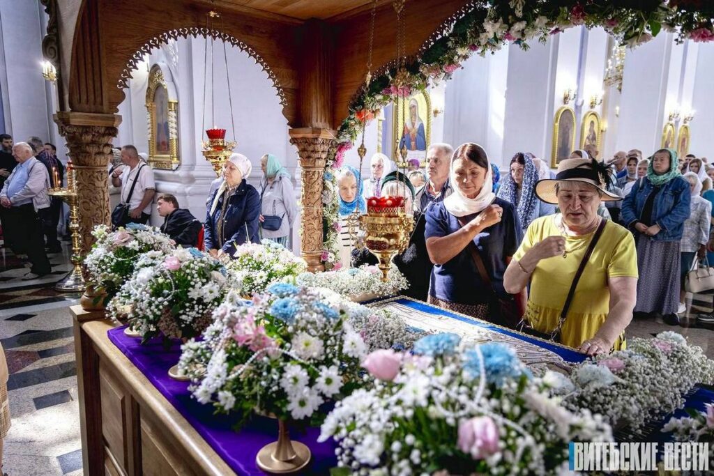 В Витебске прошли торжества в честь праздника Успения Пресвятой Богородицы