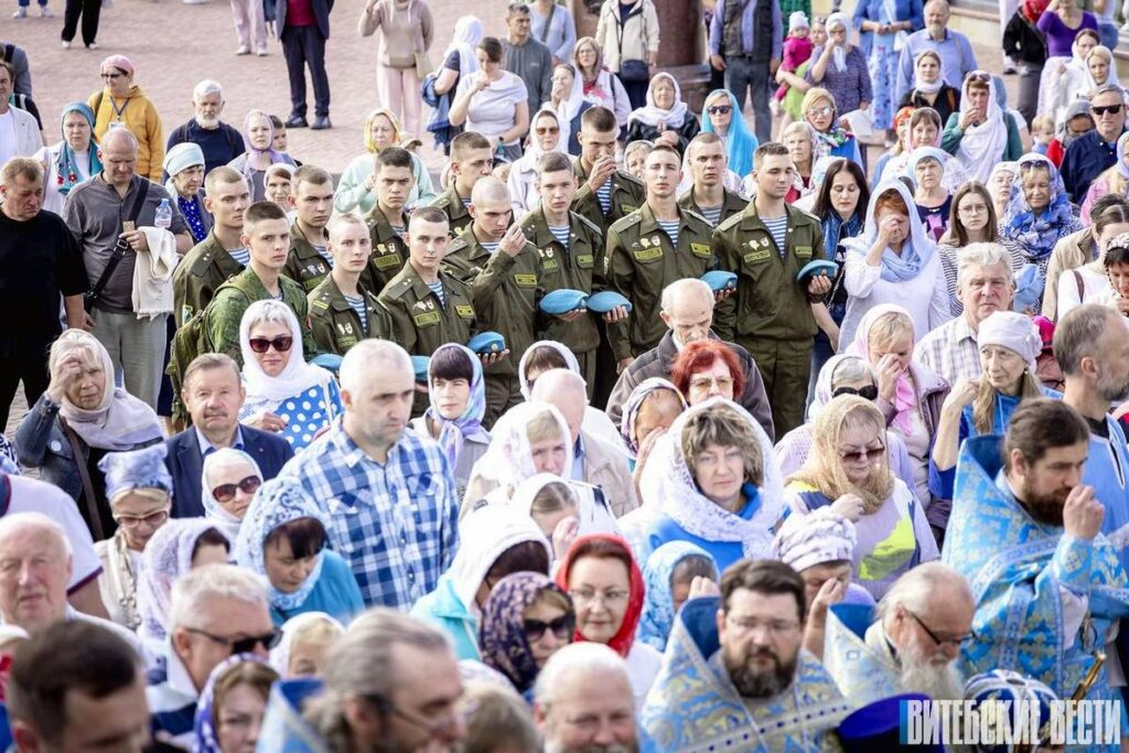 В Витебске прошли торжества в честь праздника Успения Пресвятой Богородицы