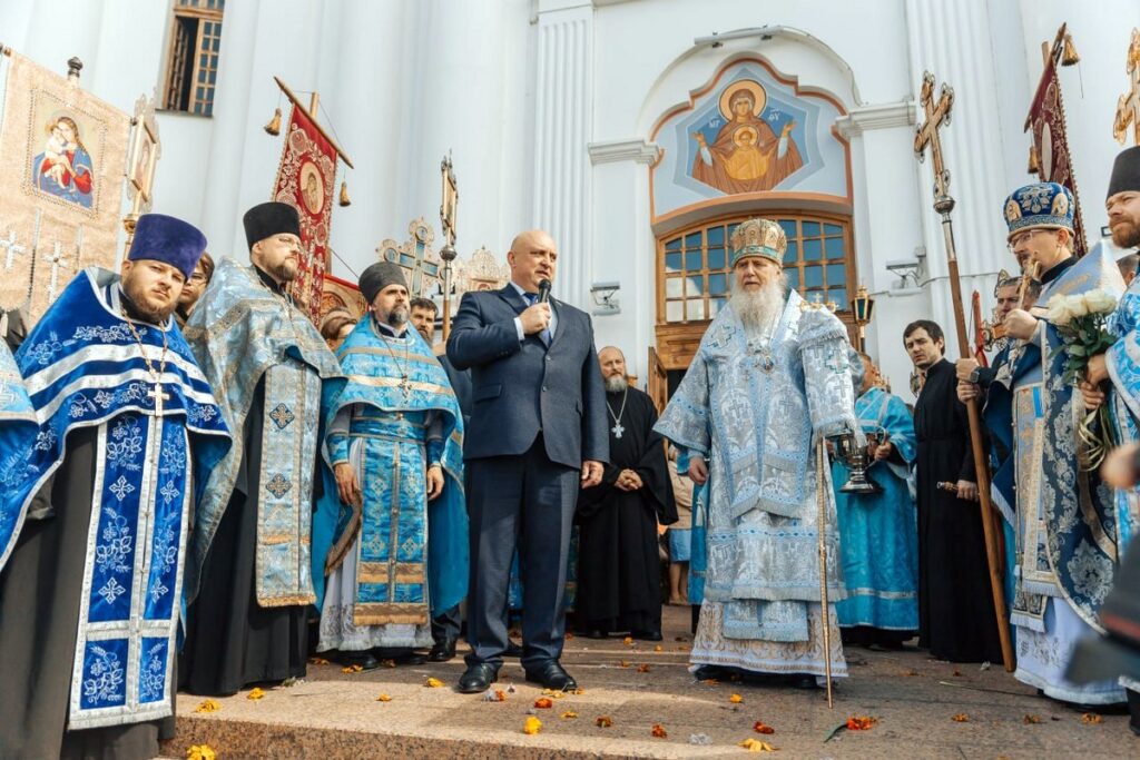 В Витебске прошли торжества в честь праздника Успения Пресвятой Богородицы