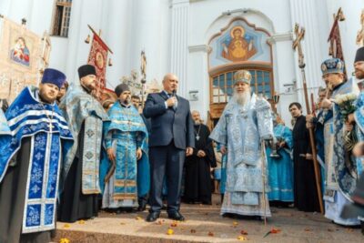 В Витебске прошли торжества в честь праздника Успения Пресвятой Богородицы