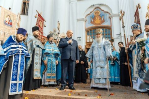 В Витебске прошли торжества в честь праздника Успения Пресвятой Богородицы