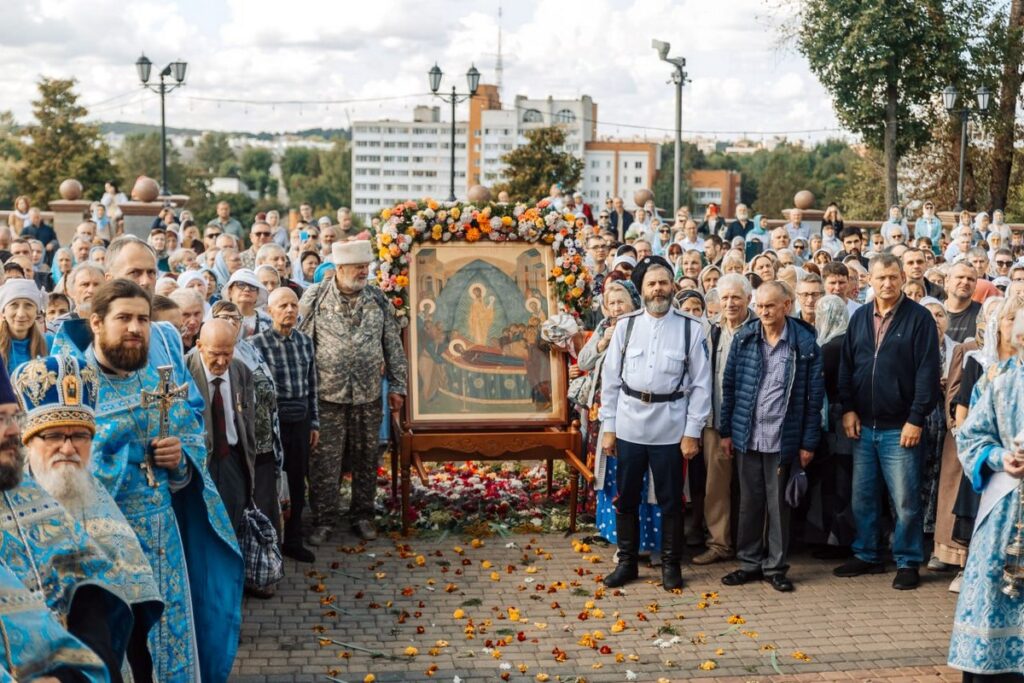 В Витебске прошли торжества в честь праздника Успения Пресвятой Богородицы