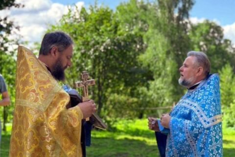 В Успенском храме д. Оболь прошел престольный праздник