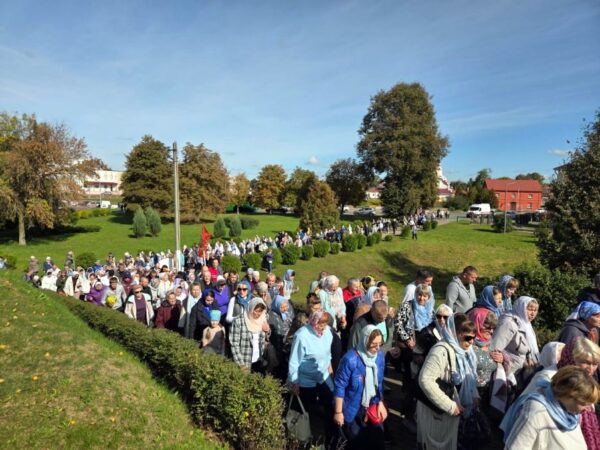В Орше прошли торжества в день празднования Оршанской иконы Божией Матери