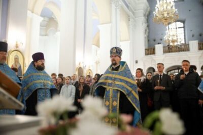 В Витебске прошёл молебен в День объединения БРСМ