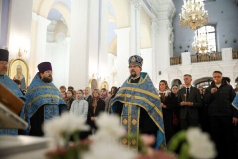 В Витебске прошёл молебен в День объединения БРСМ