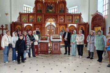Паломники из Борисова посетили храм Архистратига Михаила аг. Черея