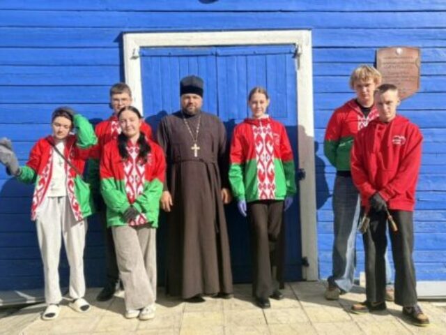 Благотворительная акция "Восстановление святынь Беларуси" прошла на территории храма святой великомученицы Параскевы Пятницы Лепеля