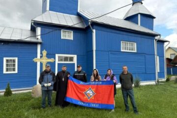 Акция "Восстановление святынь Беларуси" прошла на территории храма святой великомученицы Параскевы Пятницы Лепеля