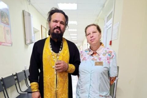 Иерей Николай Скобей посетил хоспис