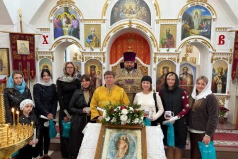 В храме Рождества Христова Лепеля наградили победителей фотоконкурса "Красота храмов Лепельщины"