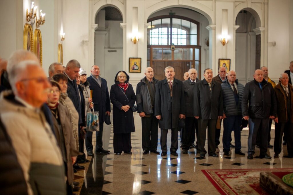 В Успенском кафедральном соборе Витебска прошел молебен к 110-летию белорусской милиции